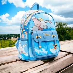NWT Wondapop Disney Dumbo Vegan Leather 12" Backpack